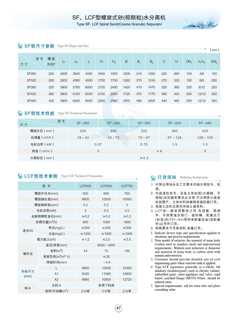 螺旋式砂水分離機(jī)